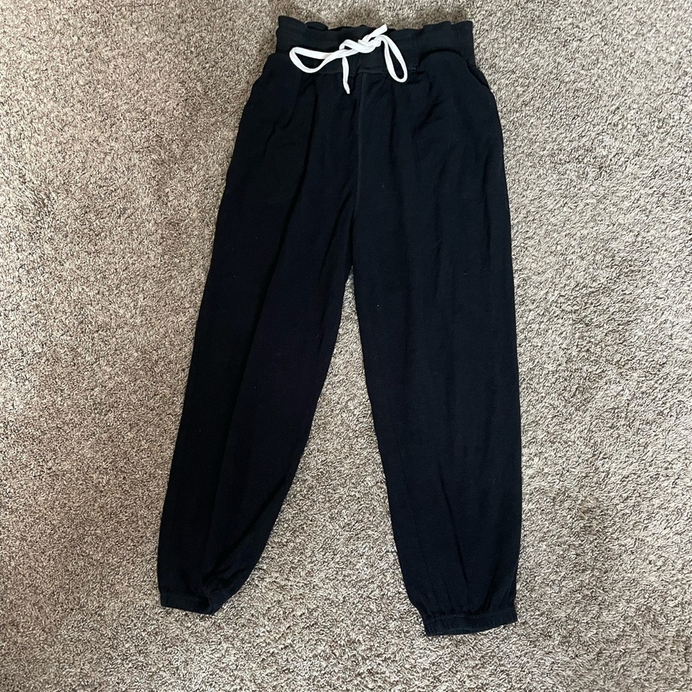 Black Free People Joggers